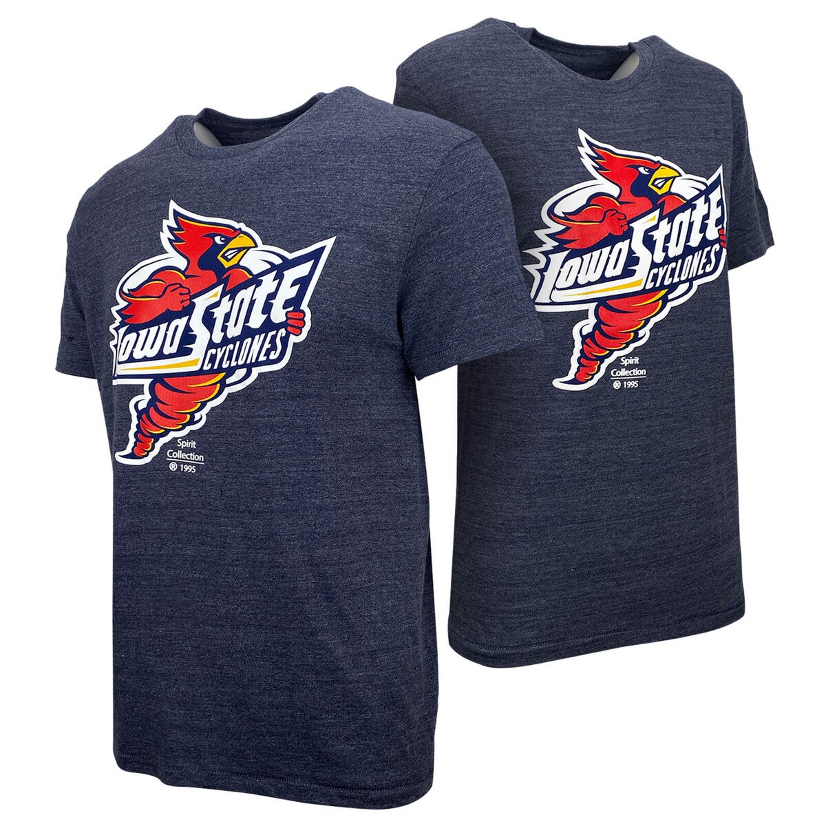 Champion® Spirit Collection Punching Cy Navy Tri-Blend T-Shirt
